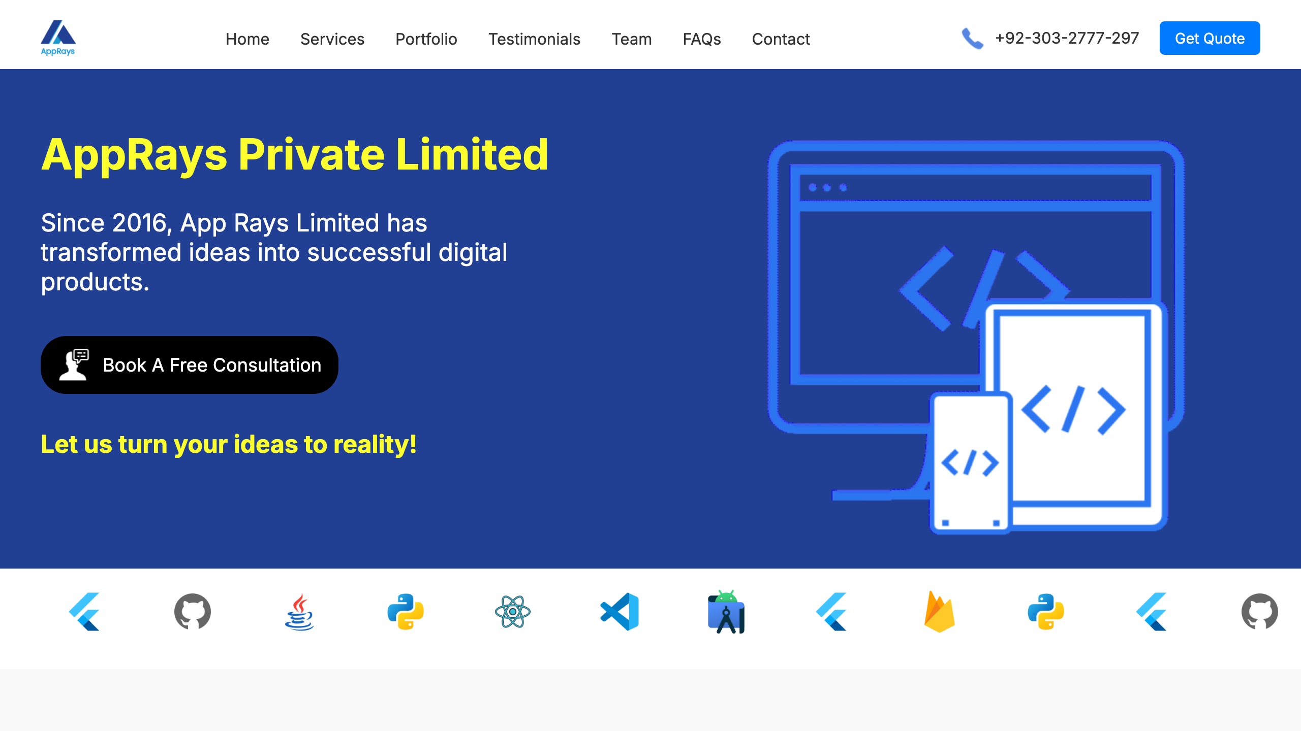 AppRays Company Website